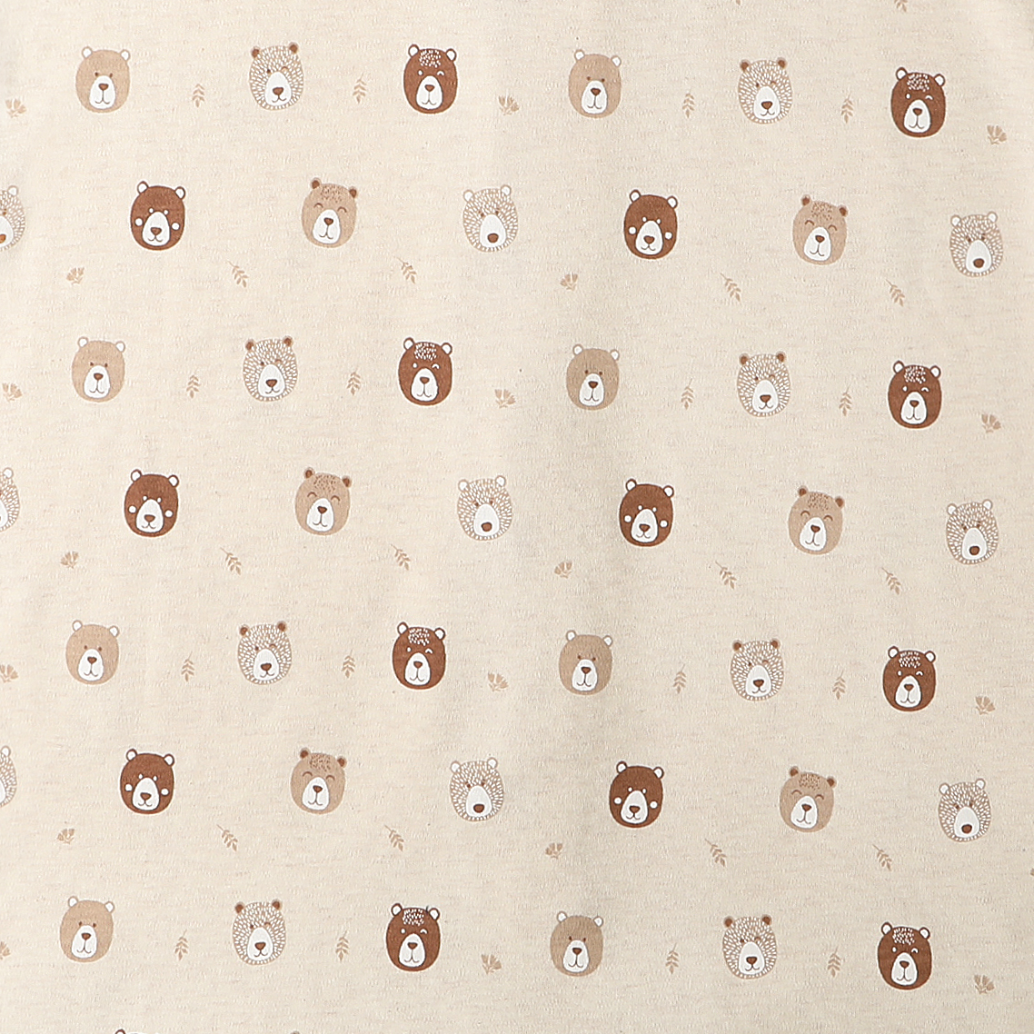 100% Organic Cotton 1.0 Tog Sleeping Bag with Legs Sleeveless Wearable Blanket- Mini Bears