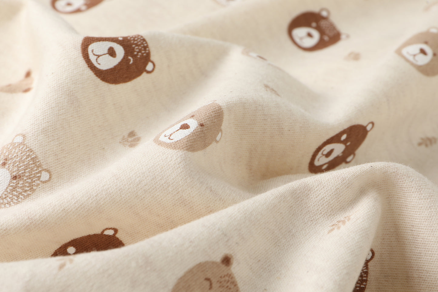 100% Organic Cotton 0.5 tog Sleep Sack - Mini Bear