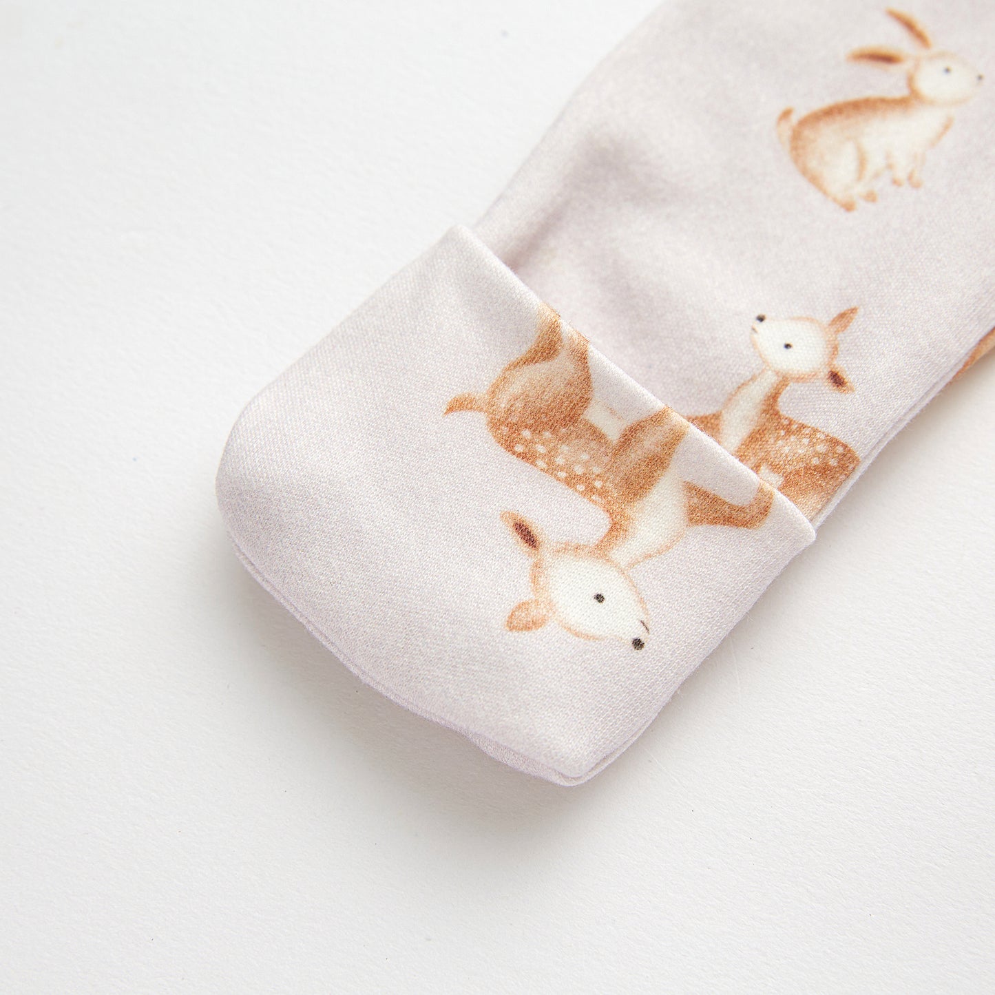 100% Organic Cotton Zip Footed Pajamas - Pink Deer