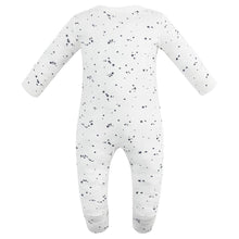 Load image into Gallery viewer, 100% Cotton Footless Zip Pajamas - 2 pack - Blue Star &amp; Gray Melange