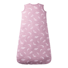 Load image into Gallery viewer, 100% Organic Cotton 2.5tog Sleep Sack - Mauve Feather