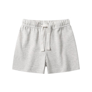 Organic Cotton Baby Shorts Toddler Summer Shorts - Olive & Dark Grey & Light Grey