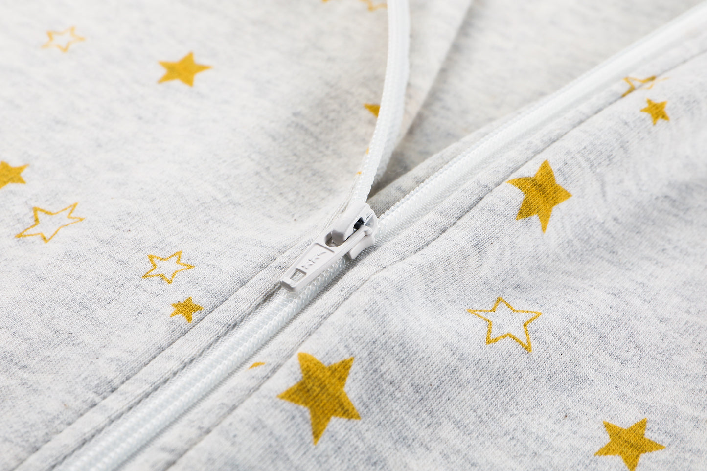 100% Organic Cotton 0.5tog Sleep Sack - Golden Star