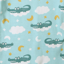 Load image into Gallery viewer, 100% Organic Cotton Toddler 2 Piece Pajama Set - Crocodile