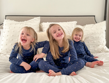 Load image into Gallery viewer, 100% Organic Cotton Toddler 2 Piece Pajama Set - Starry Sky