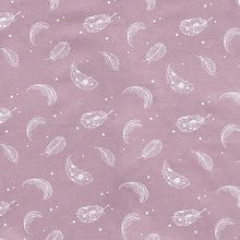 Load image into Gallery viewer, 100% Organic Cotton Zip Footless Short Sleeve Pajamas - Feather Mauve &amp; Dark Grey Melange