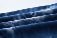 Load image into Gallery viewer, 100% Organic Cotton Zip Footed Pajamas - Tie Dye Dark Navy