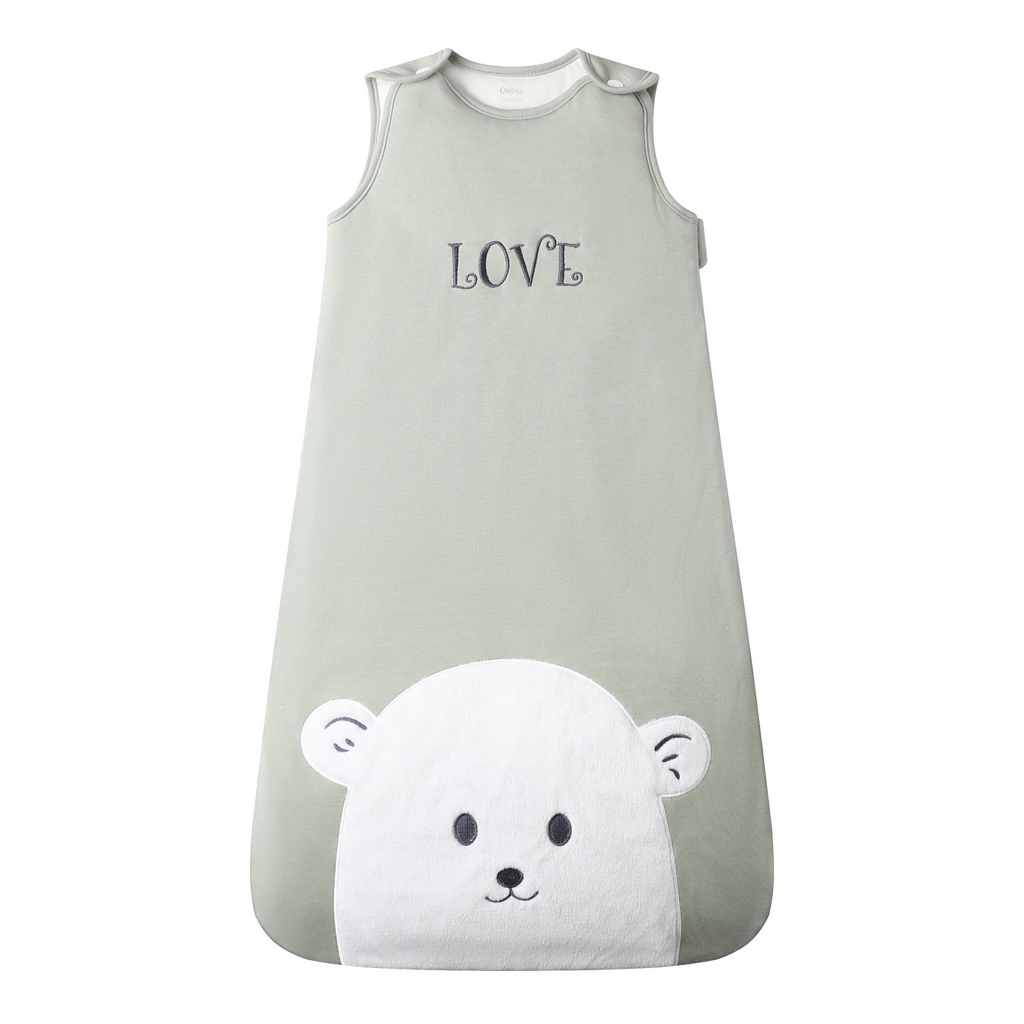 Organic Cotton Sleeping Bag 2.5 TOG Baby Sleep Sack - Polar Bear