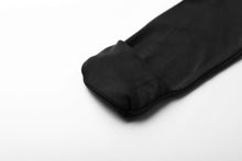 Load image into Gallery viewer, Bamboo Long Sleeve Zip Footless Baby Pajamas - Black