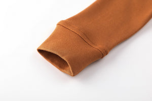 100% Cotton Footless Zip Pajamas - 2 pack - Halloween's Pumpkin & Orange