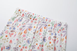 100% Organic Cotton Toddler 2 Piece Pajama Set - Fruit