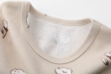 Load image into Gallery viewer, 100% Organic Cotton Toddler 2 Piece Pajama Set - Cotton Printing