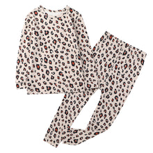 Load image into Gallery viewer, 100% Organic Cotton Toddler 2 Piece Pajama Set - Leopard