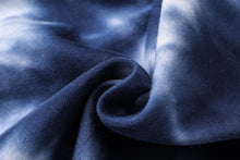 Load image into Gallery viewer, 100% Organic Cotton Zip Footless Pajamas - Tie Dye Dark Navy