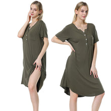 Load image into Gallery viewer, Women&#39;s Maternity Pajamas - Olive