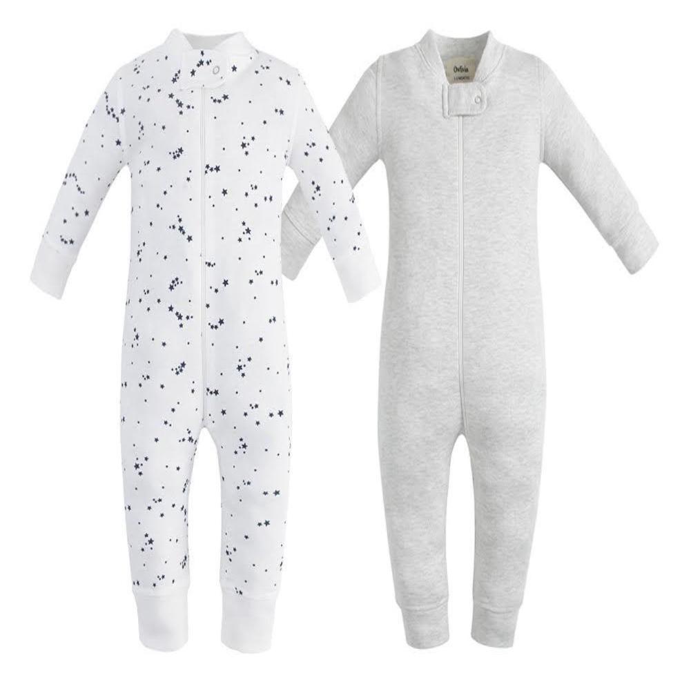 organic cotton pajamas for babies newborn through 18 months