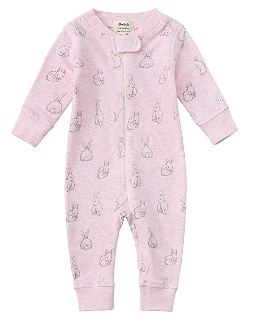 Footless sleepers 2025 baby girl