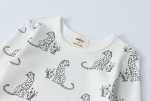 Load image into Gallery viewer, 100% Organic Cotton Toddler 2 Piece Pajama Set - Cheetah