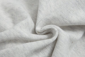 100% Cotton Footless Zip Pajamas - 2 pack - Blue Star & Gray Melange